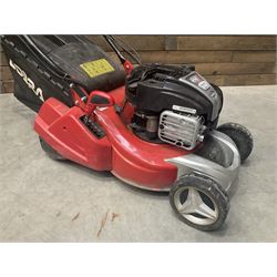 Cobra 575iS petrol lawnmower, electric start, with battery and charger