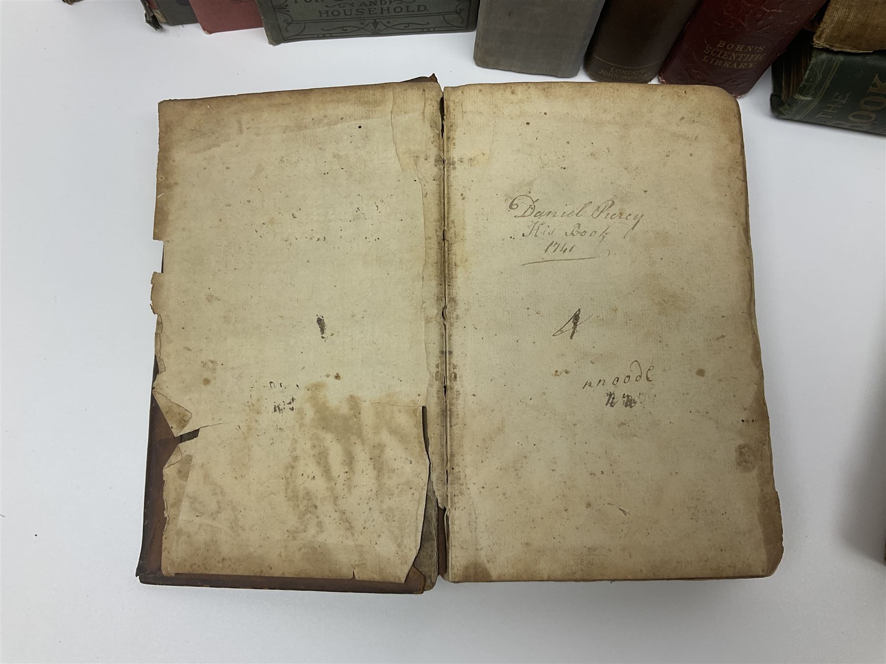 Book of Martyrs with an Account of the Acts and Movements of Church and State, Vol II pub D Brown, london, together with Consult me, to know how to cooks, pub; William Nicholson and sons and other books 