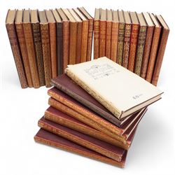 Thomas Hardy works, published MacMillan, pocket edition 1920s, thirty volumes, gilt decorated boards