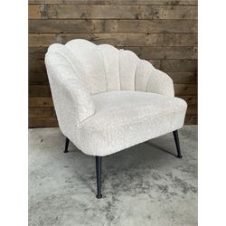 3 x Cloud armchairs, upholstered in beige fabric