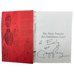 Grayson Perry RA (British 1950-): 'The Most Popular Art Exhibition Ever!', signed exhibition catalogue for  Serpentine Galleries pub. 2017