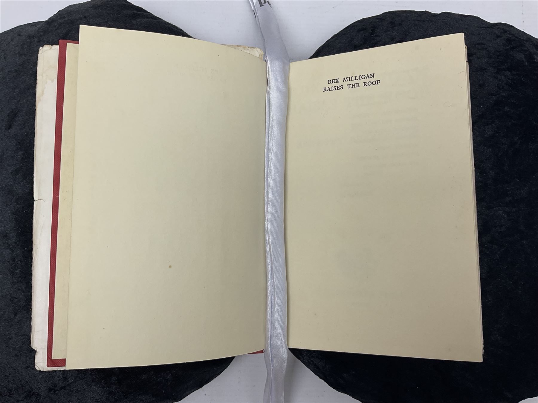 Anthony Buckeridge; Rex Milligan Reporting, first edition Lutterworth Press 1961 and Rex Milligan Raises the Roof, second impression  Lutterworth Press, 1956