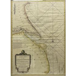 Richard Holmes Laurie (British 1777-1858): ‘A New Chart of the East Coast of England from ...