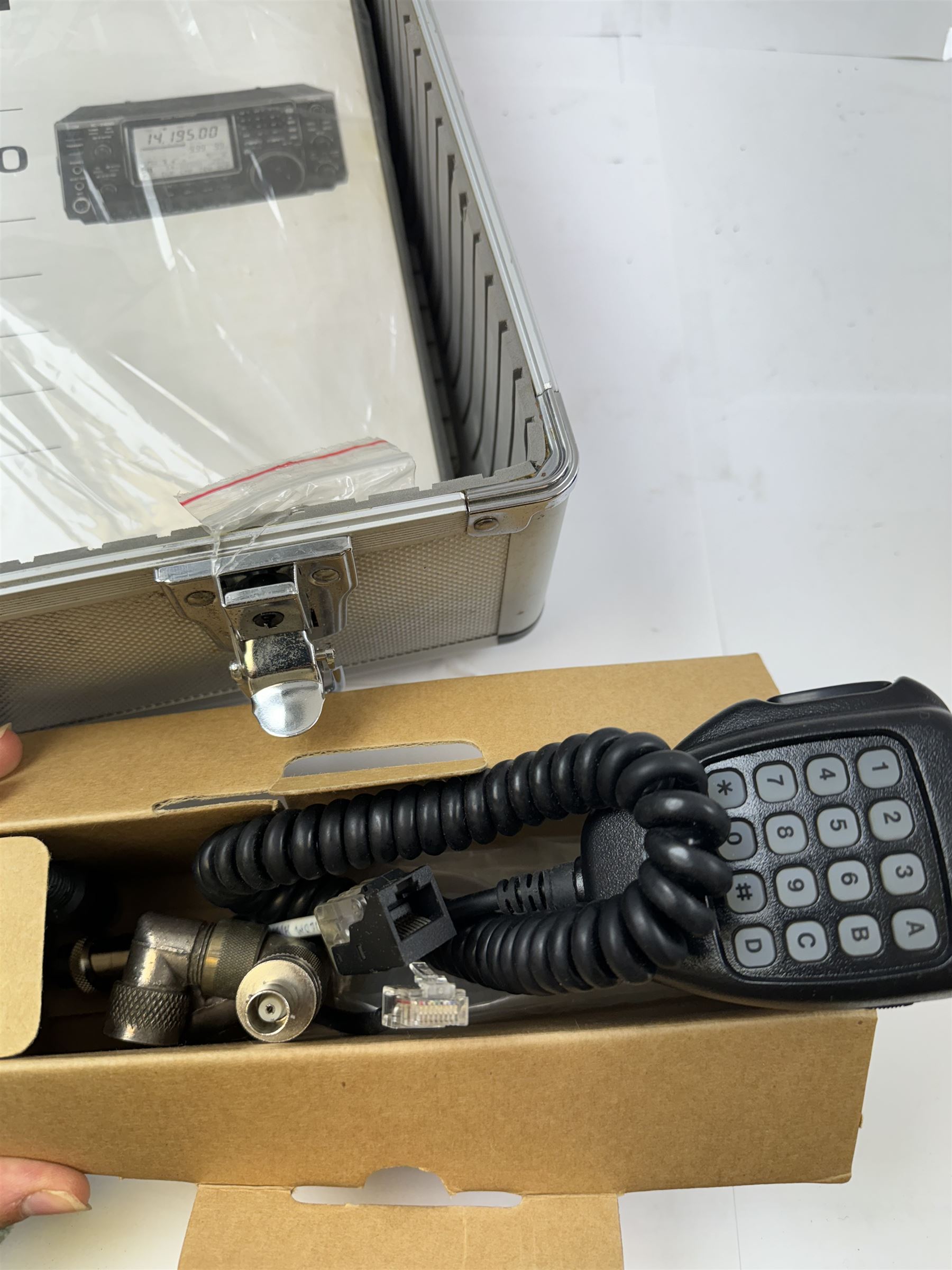 ICOM HF/VHF All Mode Transceiver IC-7400, in case with accessories