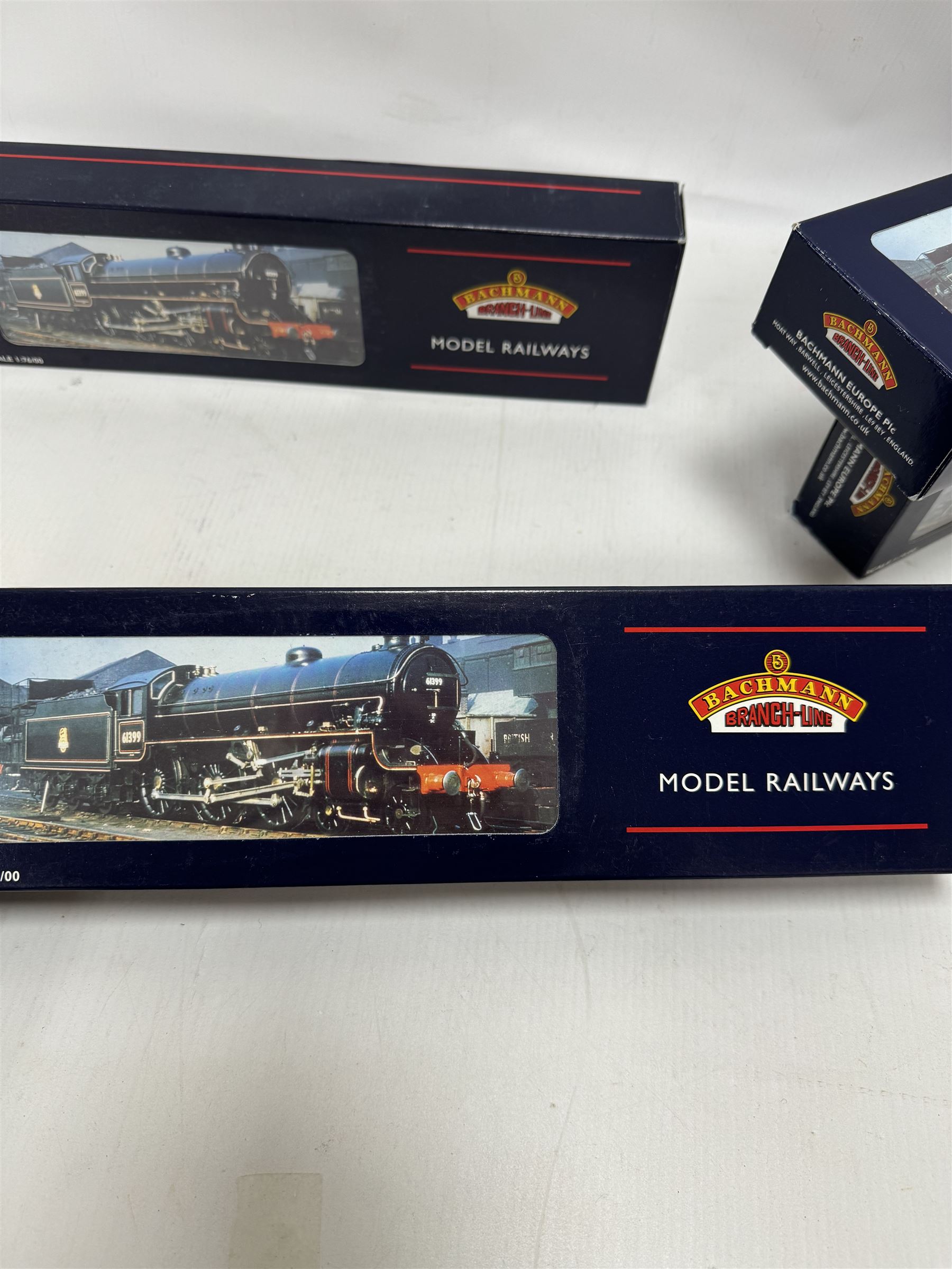 Four Bachmann Branch Line ‘00’ gauge locomotives, comprising three ...