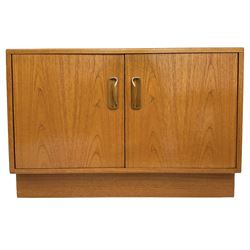 G-Plan - teak two door cabinet 