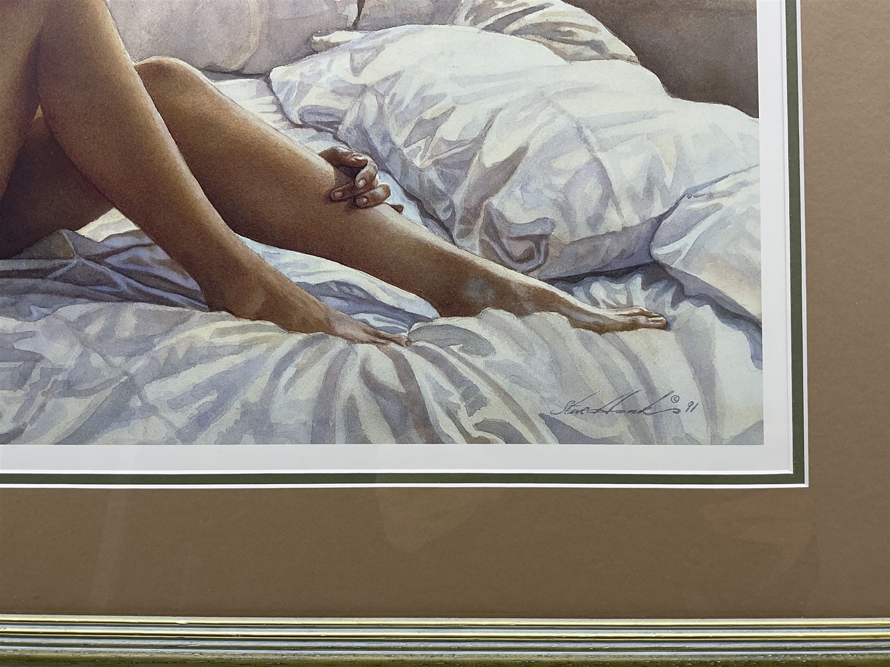 Steve Hanks (American 1949-2015): 'Southwestern Bedroom' and 'To Search Within, two artist proof lithographs signed and respectively numbered 156/165 and 28/99 max 42cm x 72cm (2)