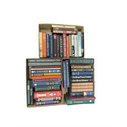 Folio Society; approximately forty eight  volumes, including Egypt Revealed, The Eagle of the Ninth, Michelangelo, Shakespeare's Life and Works, Hans Anderson's Fairy Tales etc