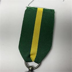 Territorial Efficiency Medal awarded to 2036048 Spr F.A. Furnell R.E.; Territorial Force Efficiency Medal; and Army Emergency Reserve Decoration; all with ribbons (3)