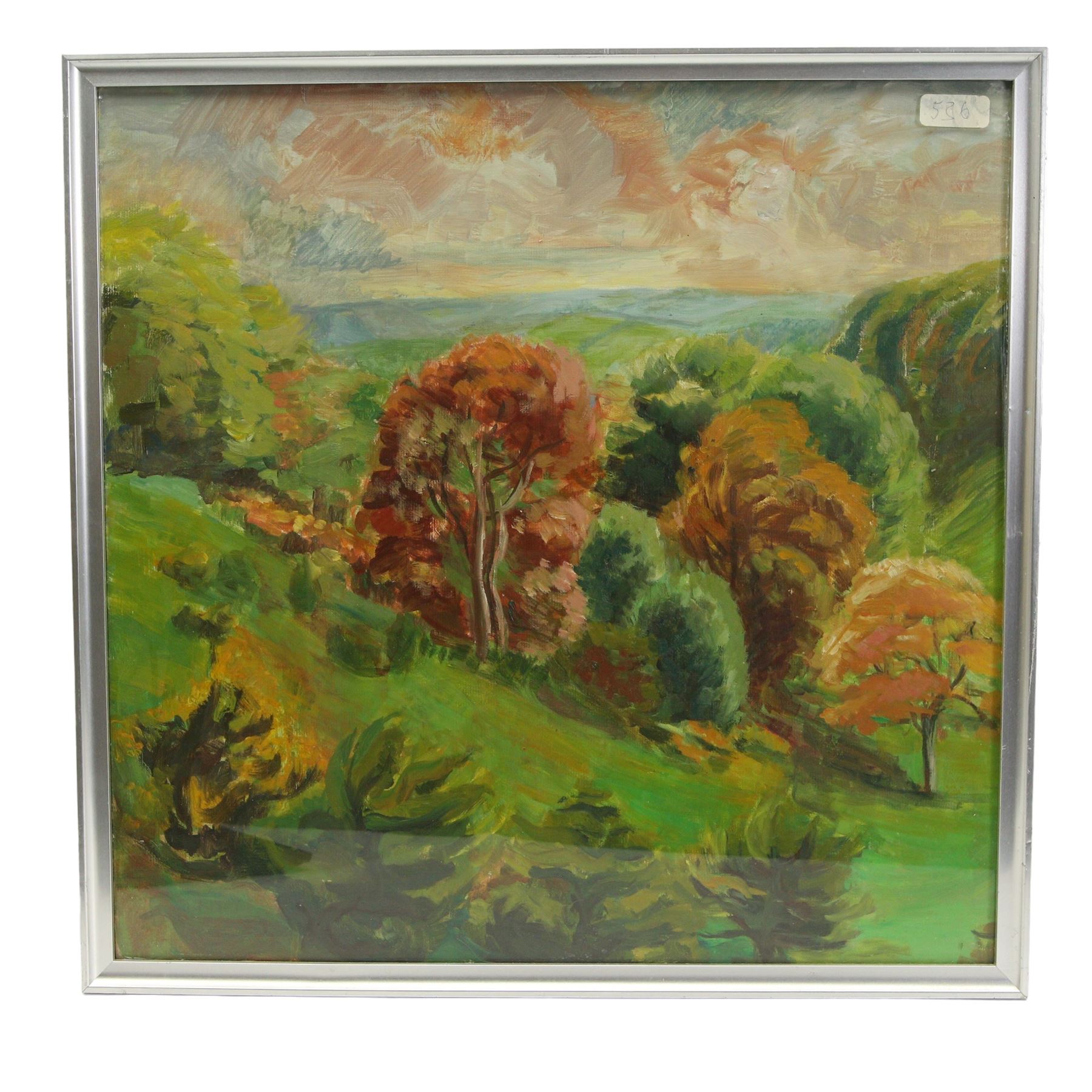 Joan Kisby (British 20th Century): Autumn Views, set of five oils on board variously signed max 49cm x 74cm (5)