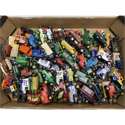 Over one hundred die-cast promotional models by Corgi, Matchbox MOY, Oxford Die-Cast, Lledo, Days Gone etc, all unboxed