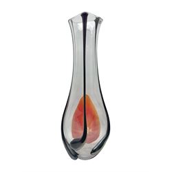 Svaja Scarlet Orchid vase, H59cm