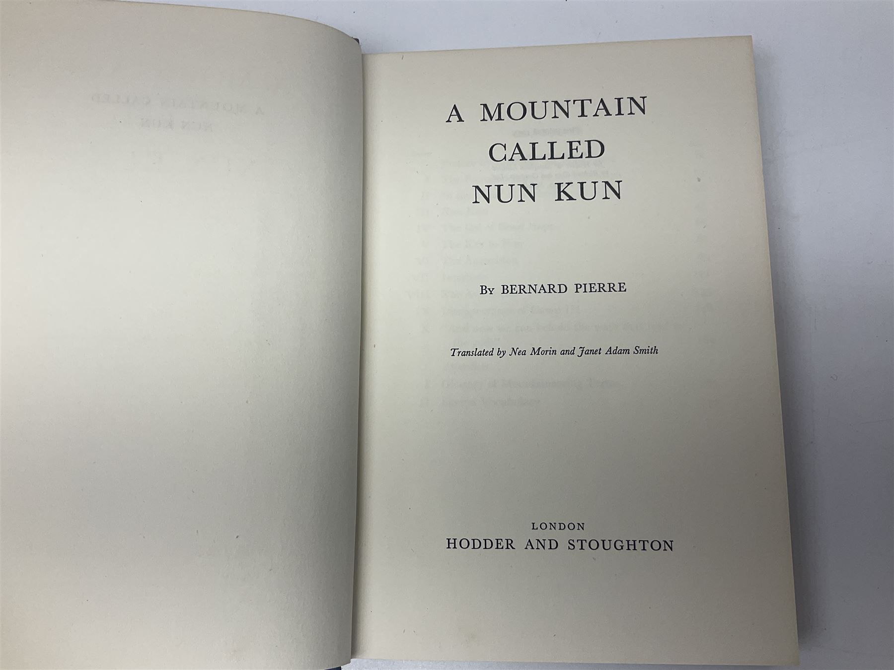 Mountaineering - twenty-six books including The West Face by Guido Magnone; The Conquest of Fitzroy by M.A. Azema; British Crags and Climbers by Pyatt & Noyce; A Mountain Called Nun Kun by Bernard Pierre; Mountain Climbing by Francis A. Collins; works by Frank S. Smythe, Edward Whymper, Arnold Lunn etc (26)