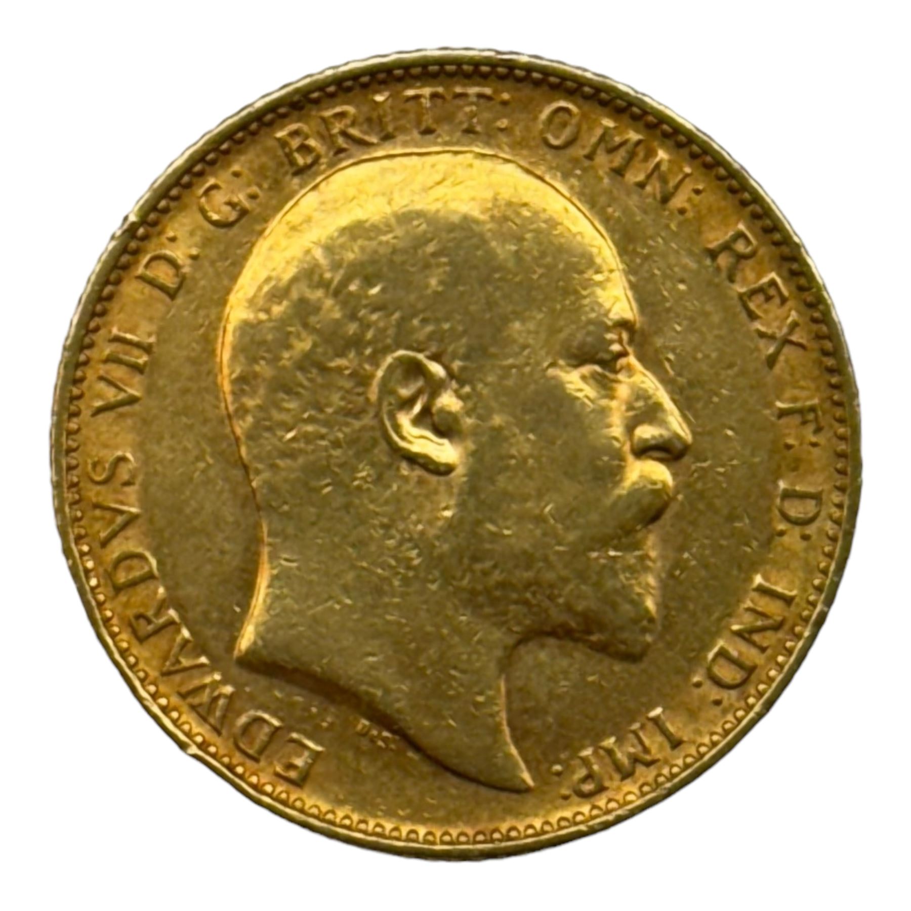 King Edward VII 1902 gold full sovereign coin