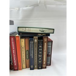 Folio Society; twenty five volumes, including The Zimmermann Telegram, Dickens in Europe, What are the Seven Wonders of the World etc