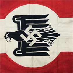 German Third Reich type NRSL flag, L154cm