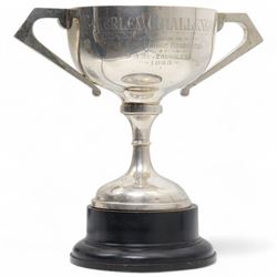 'The Beverley Challenge Cup' presented to York Canine Association by R.B. Beverley Esq 192...