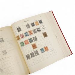 World stamps, including Afghanistan, Algeria, Angola, Argentine Republic, Austria, Baden, Belgian Congo, Belgium, Bolivia, Brazil, Chile, China, Colombia, Costa Rica, Cuba, Denmark, Dutch Indies, Ecuador, Finland, France, French Colonies, Germany, Greece, Guatemala, Holland, Iceland etc, housed in 'The New Ideal Postage Stamp Album'