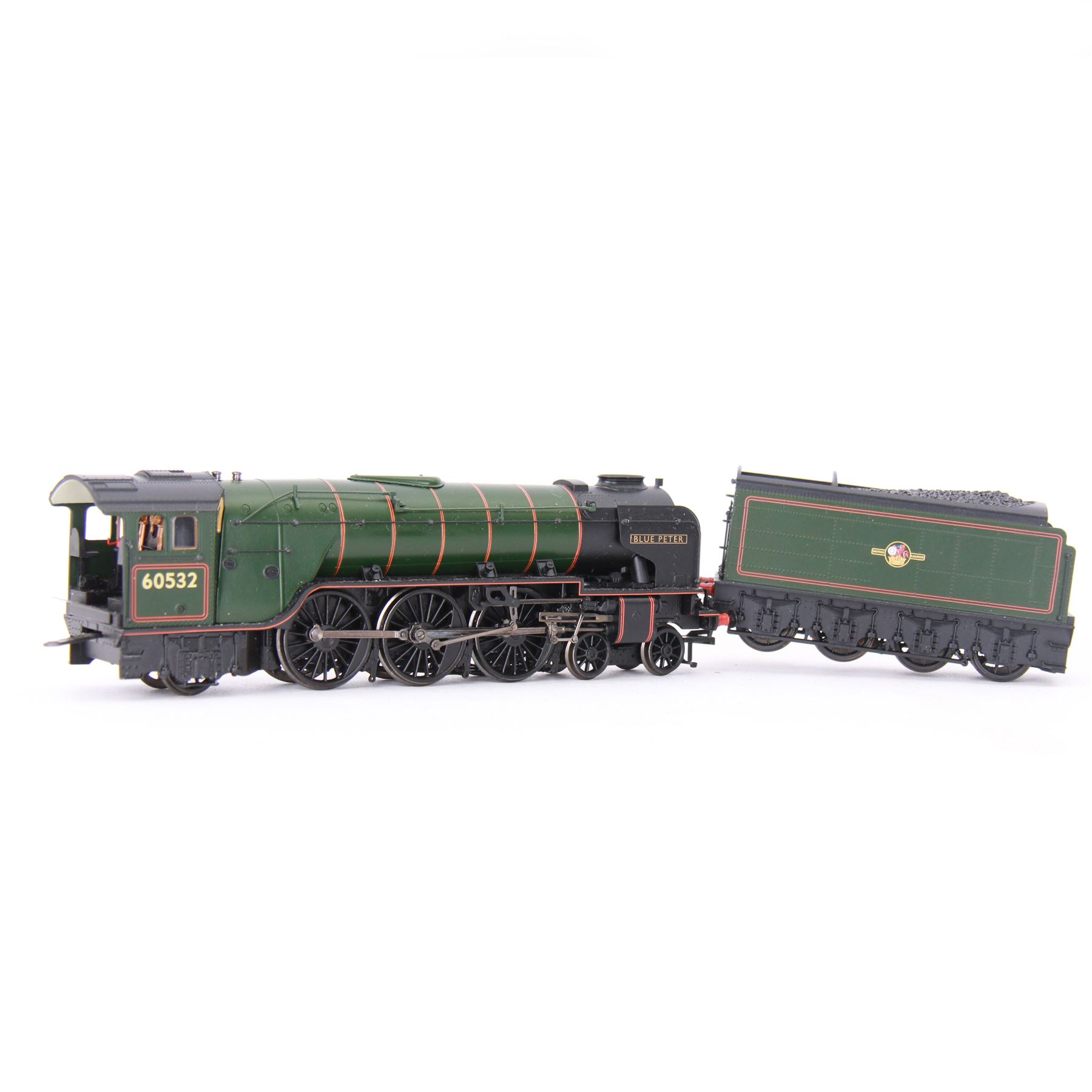 Bachmann Branch Line '00' gauge limited edition 202009 Class A2 4-6-2 Blue Peter locomotive no. 60532, contained within wooden presentation box