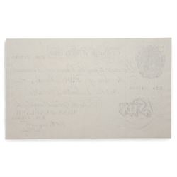 Bank of England Peppiatt white five pound note 'E28' London 4th October 1944