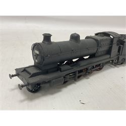 ‘00’ gauge - three kit built steam locomotive and tenders comprising LNER Class P1 2-8-2 no.2394 finished in black; Class 7F 0-8-0 no.49625 in BR black; Class O4 2-8-0 no.63800 in BR black (3) 