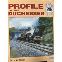 Collection of railway and transport reference books, including fourteen Oxford Publishing Co. Power Series volumes