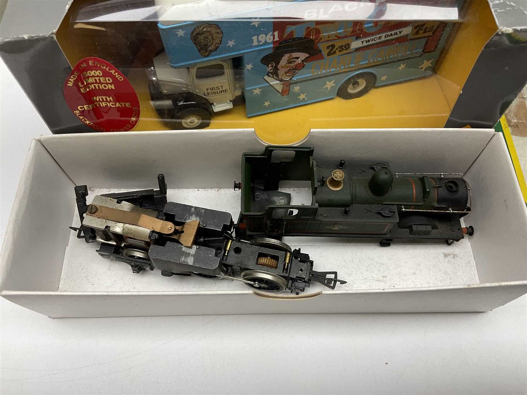 Collection of toys, to include Corgi Classics, merit age of steam vehicle kit, trains etc