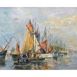 Circle of William Lee Hankey (British 1869-1952): Continental Fishing Scenes, pair oils on canvas unsigned 49cm x 60cm (2)