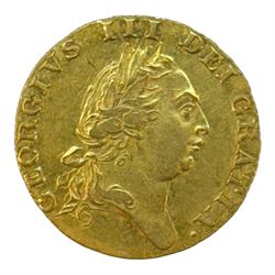 George III 1787 gold spade guinea coin