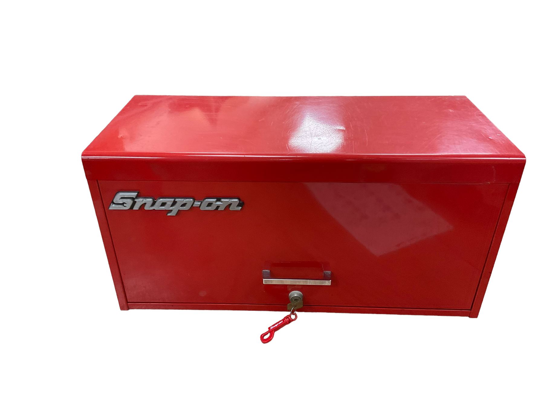 Snap-on tool box, with key, H30cm, L61cm 