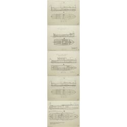 Chris Simpson (British 20th century): Ship Builder's Plans - 'Aster Standard Runabout', 'R...