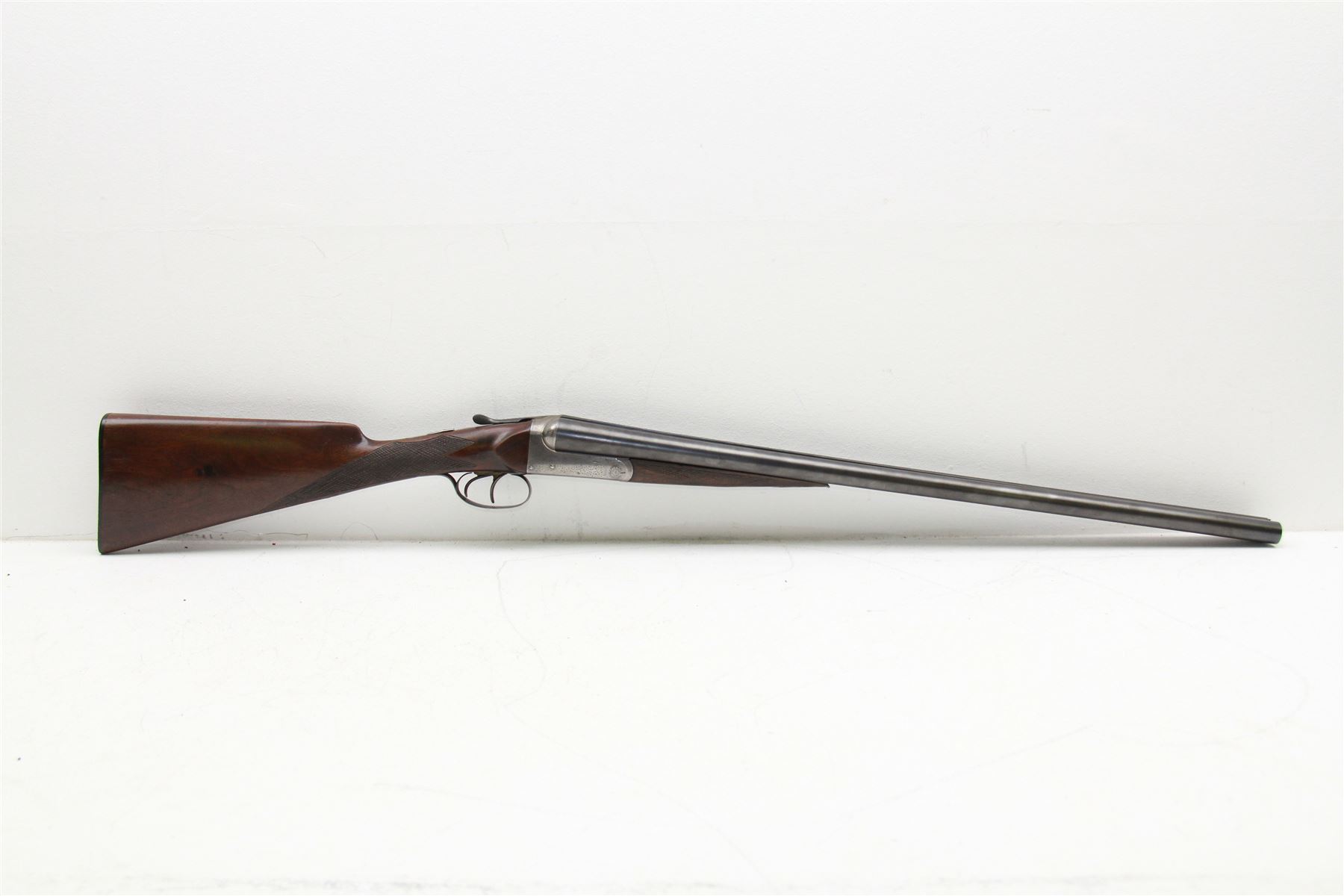 SHOTGUN CERTIFICATE REQUIRED - Charles Lancaster, 12 bore side by side shotgun, 66cm (26