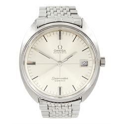 Omega Seamaster Cosmic gentleman's stainless steel automatic wristwatch, Ref. 166026, seri...