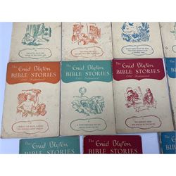 Enid Blyton; Bible Stories, full set of fourteen, Macmillan and Co 1955 