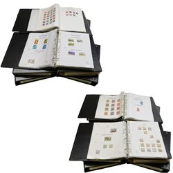 Collection of Great British Commonwealth and World stamps in twenty-six black ring binder ...