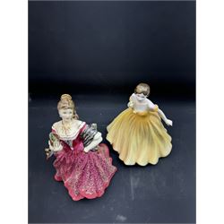 Two Royal Doulton figures, Carmen HN3993 and Elizabeth HN4426