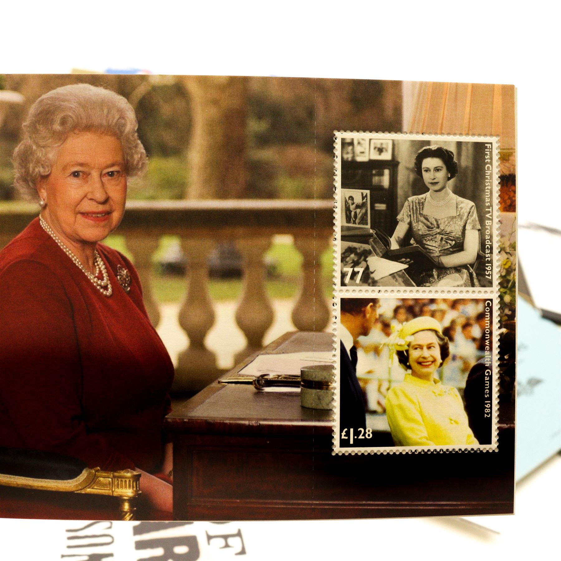 Queen Elizabeth II mint decimal non-barcoded definitive stamps in booklets and books of stamps, with some commemorative issues