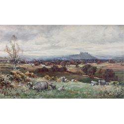 Tomson Laing (Scottish fl.1890-1904): Stirling Castle, oil on artist's board signed 25cm x...