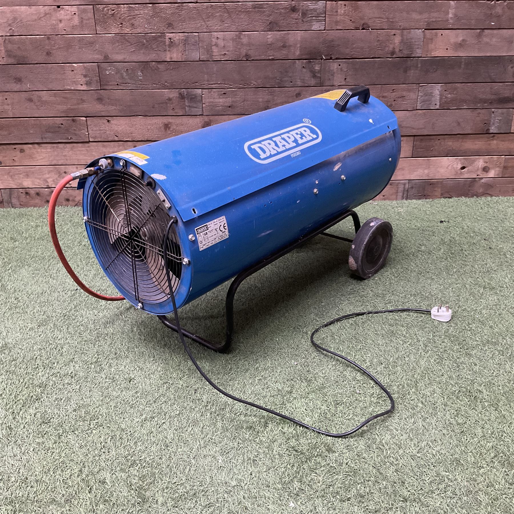 Draper PSH280 propane space heater - THIS LOT IS TO BE COLLECTED BY APPOINTMENT FROM DUGGLEBY STORAGE, GREAT HILL, EASTFIELD, SCARBOROUGH, YO11 3TX