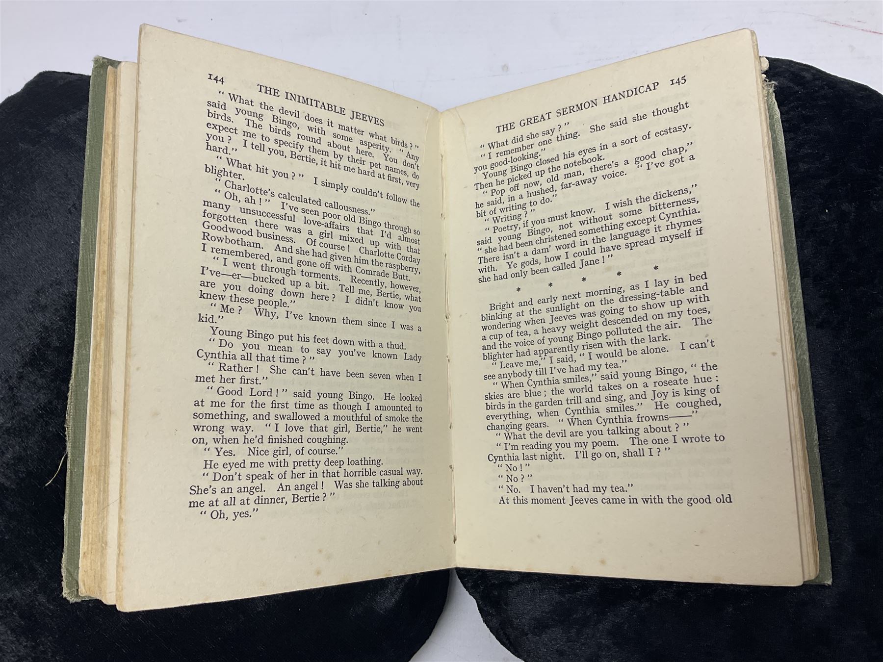 P.G. Wodehouse; The Inimitable Jeeves, Herbert Jenkins, 1923