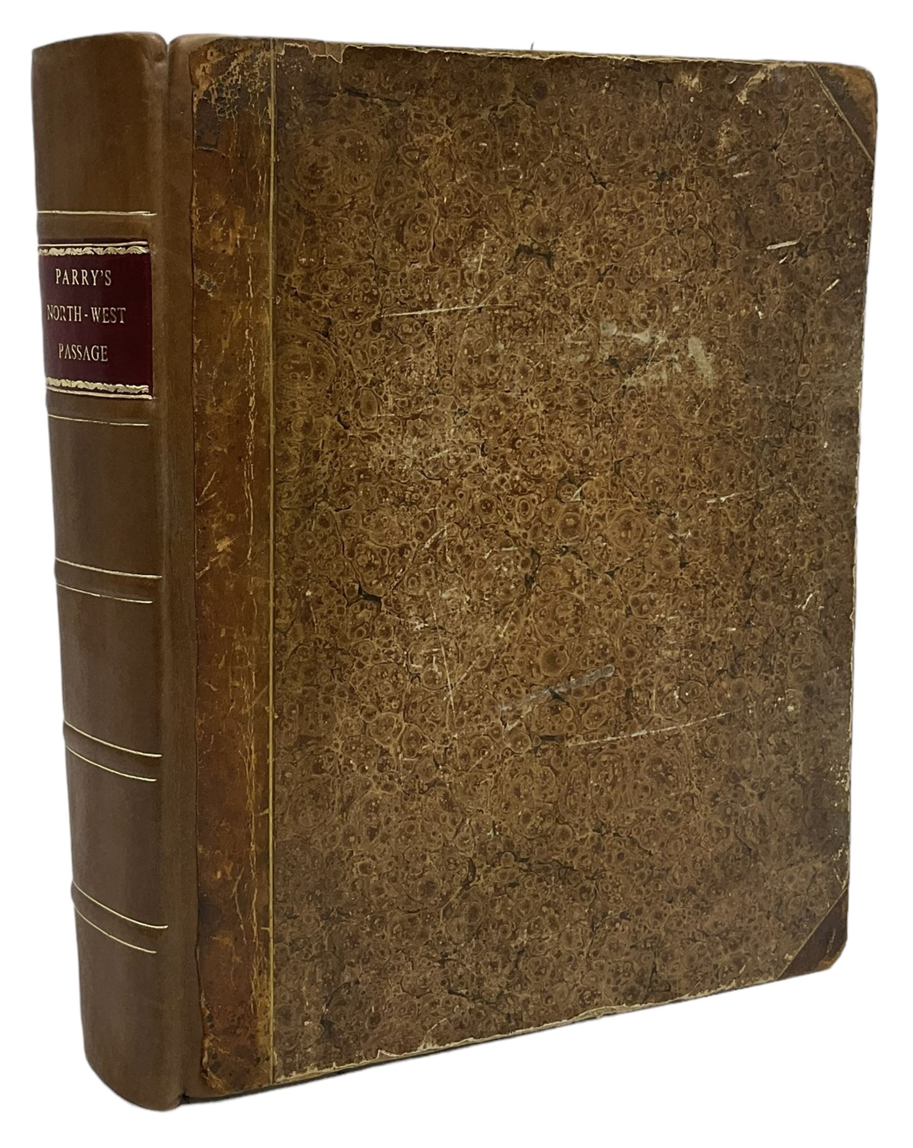 Parry, William Edward: Journal of a Voyage for the Discovery of a North-West Passage from the Atlantic to the Pacific, performed in the years 1819-20 in his Majesty’s ships Hecla and Griper with an appendix, containing scientific and other observations, with plates and fold out maps, pub: London, John Murray, 1821