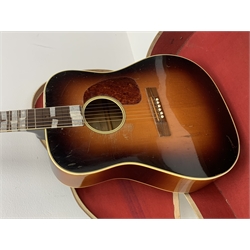 Levin LM 26 acoustic guitar, with carrying case. Provenance: This Guitar was on the INXS Dirty Honeymoon Tour 1994 