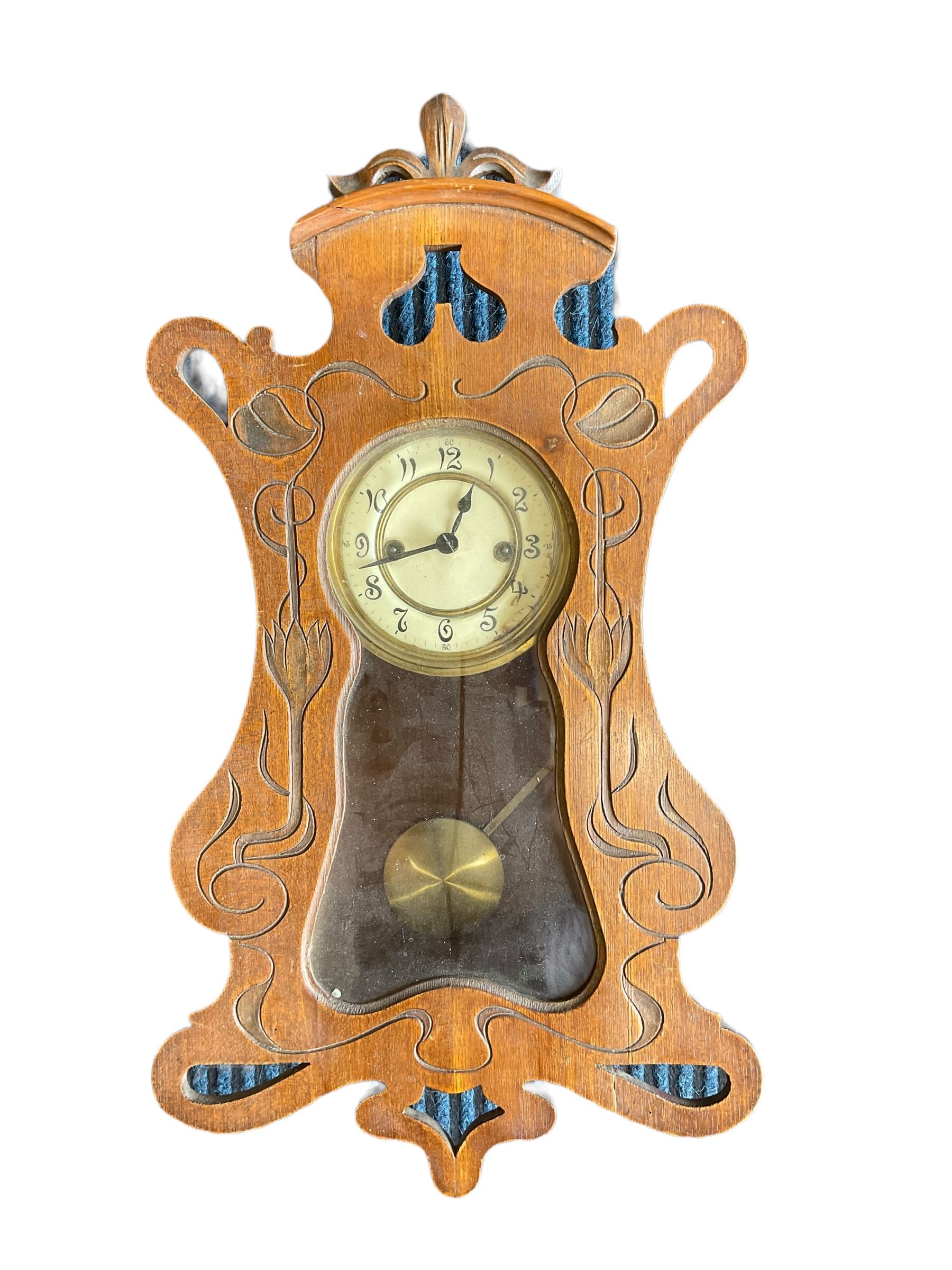 Four early 20th century wall clocks