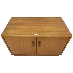 G-Plan - teak two door cabinet 