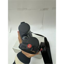 Leica Trinovid 10x42 BA binoculars, on Leica shoulder strap, boxed with instructions