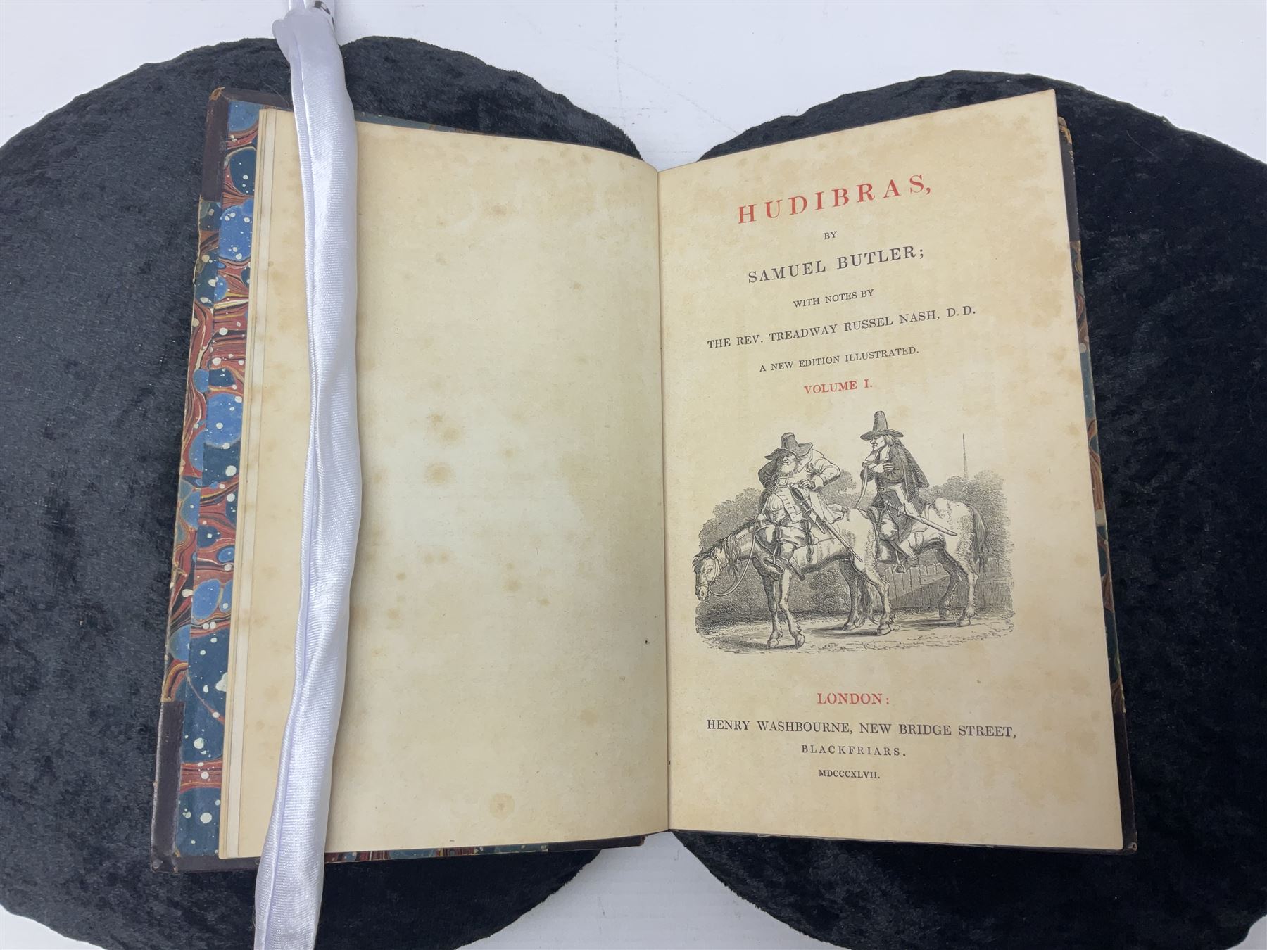 Sam Butler; Hudibras, two volumes, Henry Washbourne, London 1867 