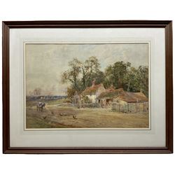 William Ramsey (British Early 20th Century): Country Cottage and ...