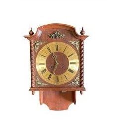 Two wall clock cases and two 20th century wall clocks