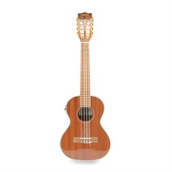 Kala KA-8E electro-acoustic eight string tenor ukulele, contained within modern Gear 4 Music case