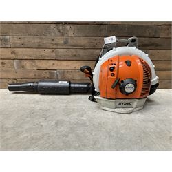 Stihl BR-500 petrol backpack leaf blower